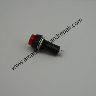 Game Player Start Button Switch Red 12mm Momentary (SW1010)