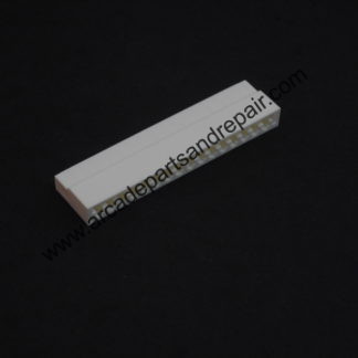 AMP 16-Pin Bifurcated Leaf Single-Sided Edge Connector Housing (AS1011)