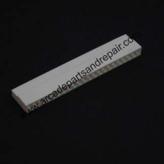 AMP 21-Pin Bifurcated Leaf Single-Sided Edge Connector Housing (AS1005)