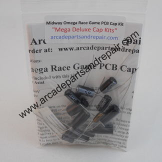 Midway Omega Race PCB Complete 105C Axial Cap Kit