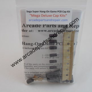 Sega Super Hang-On Game PCB Cap Kit 105C Nichicon