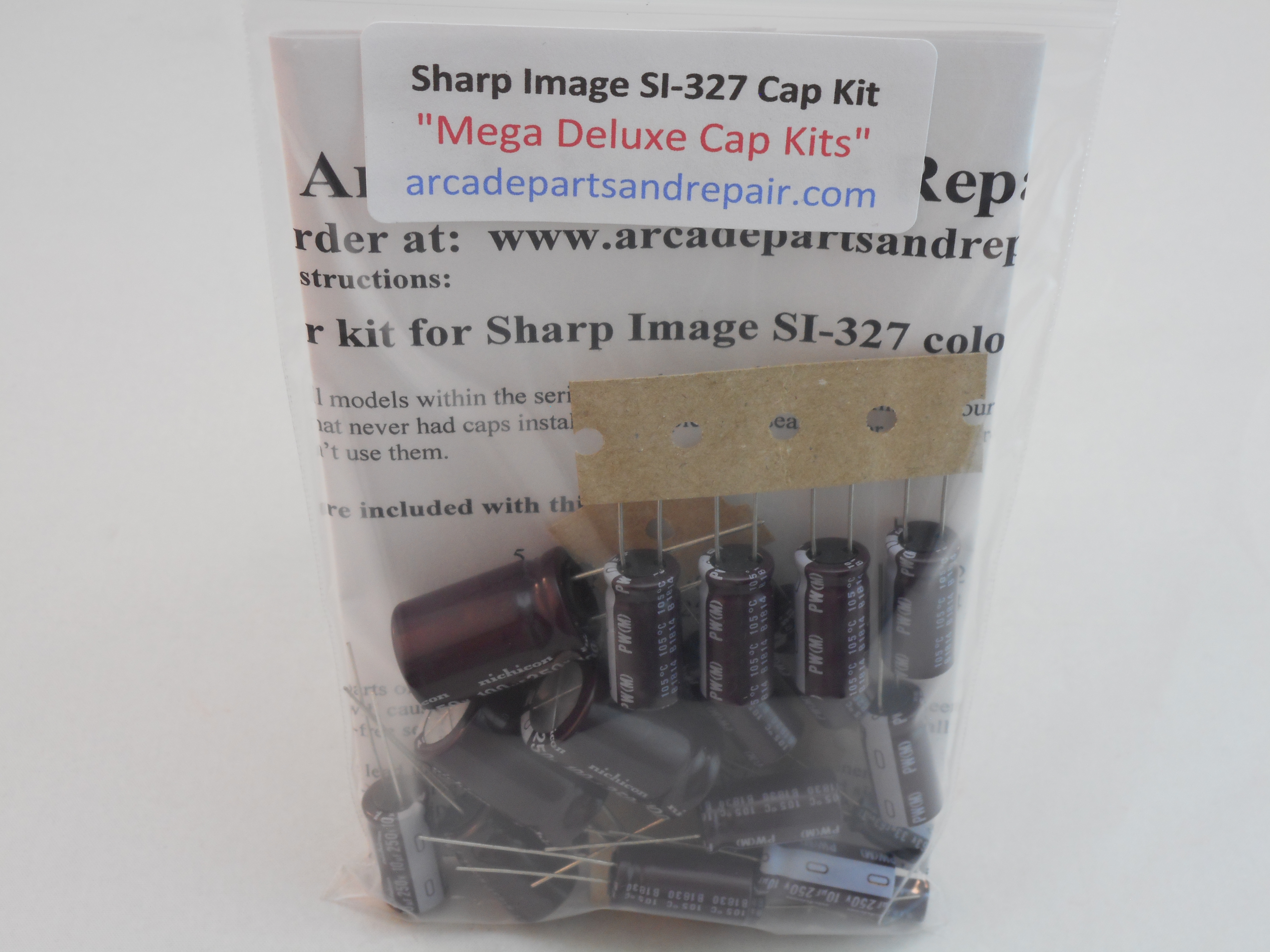 Sharp Image SI-327 Monitor Cap Kit 105C Nichicon