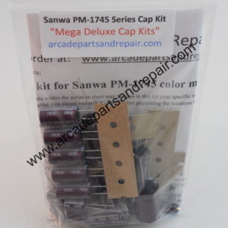 Sanwa PM1745 Series Monitor Cap Kit 105C Nichicon