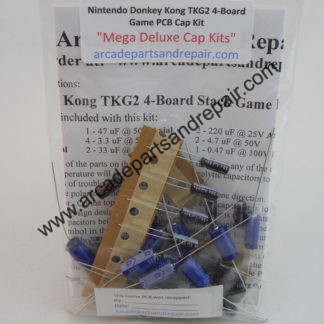 Nintendo Donkey Kong TKG2 4-Board Game PCB Cap Kit Nichicon