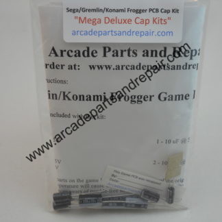 Sega/Gremlin/Konami Frogger Complete PCB Cap Kit 105C Nichicon