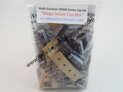 Wells Gardner D9400 Monitor Cap Kit 105C Nichicon - Arcade Parts