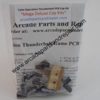 Taito Operation Thunderbolt Game PCB Cap Kit 105C Nichicon