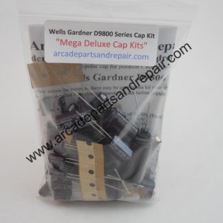 Wells Gardner D9800 Rev. 3 & Older Monitor Cap Kit 105C Nichicon