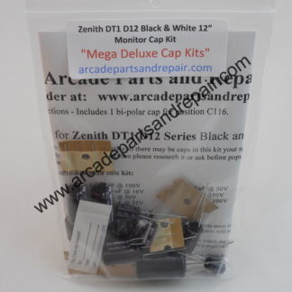 Zenith DT1 D12 B&W 12" Monitor Cap Kit 105C Nichicon