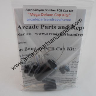 Atari Canyon Bomber Game PCB 105C Axial Cap Kit