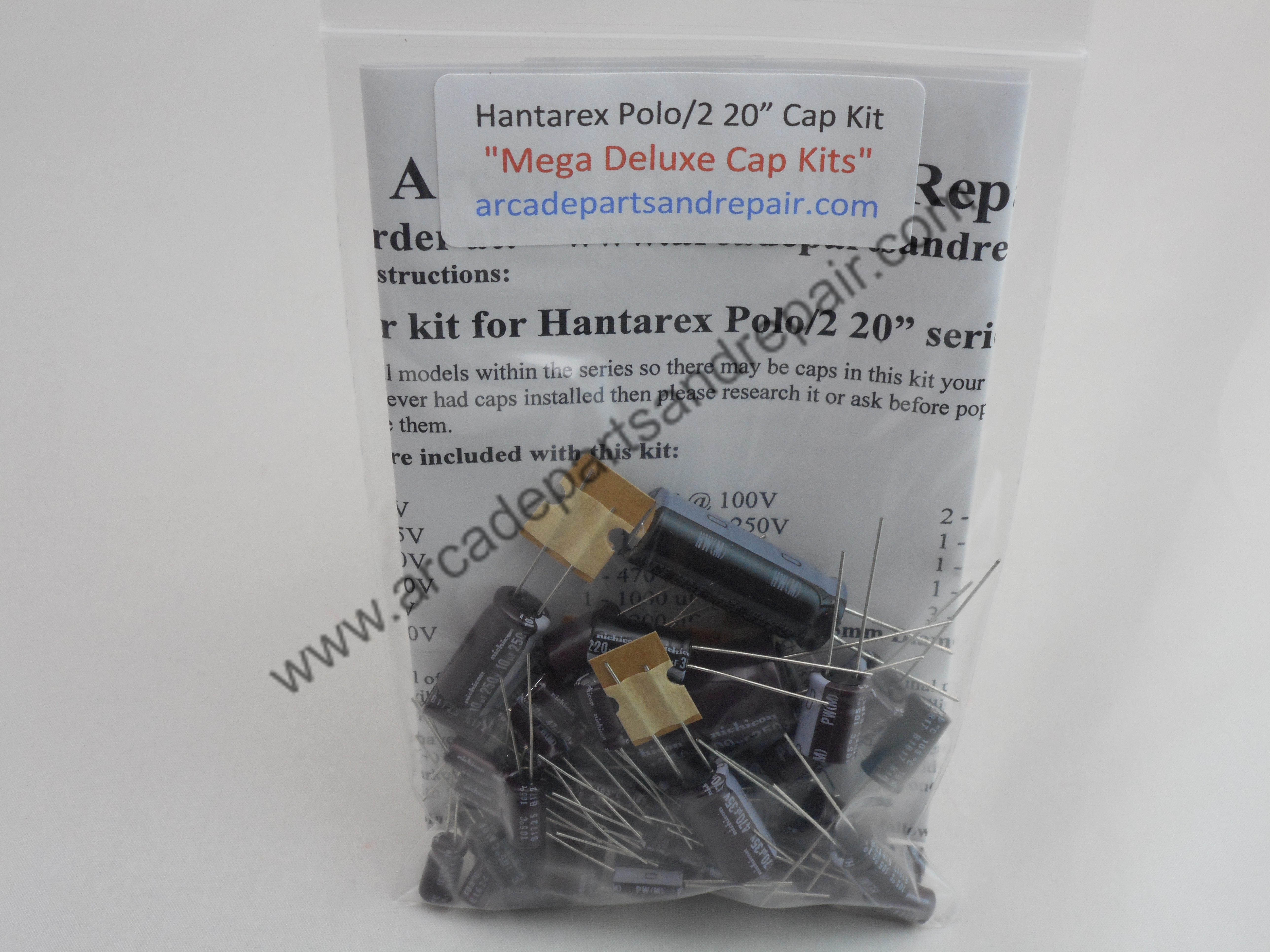Hantarex Polo/2 20" Monitor Cap Kit 105C Nichicon