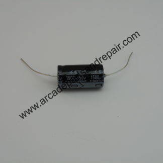 1500uF 50V Axial Capacitor 105C
