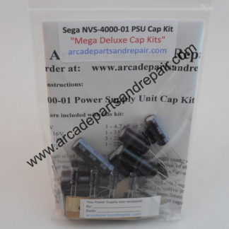 Sega NVS-4000-01 Power Supply PCB Cap Kit 105C Nichicon