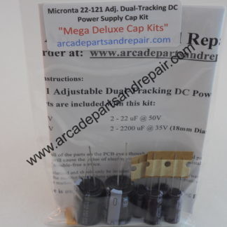 Micronta 22-121 DC Power Supply 105C Nichicon Cap Kit