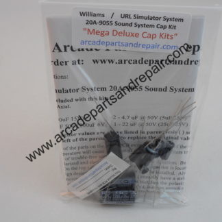 Williams / URL 20A-9055 Sound System PCB 105C Cap Kit