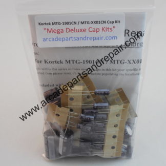 Kortek MTG-1901CN / MTG-XX01 13″ / 19″ Monitor Cap Kit 105C Nichicon