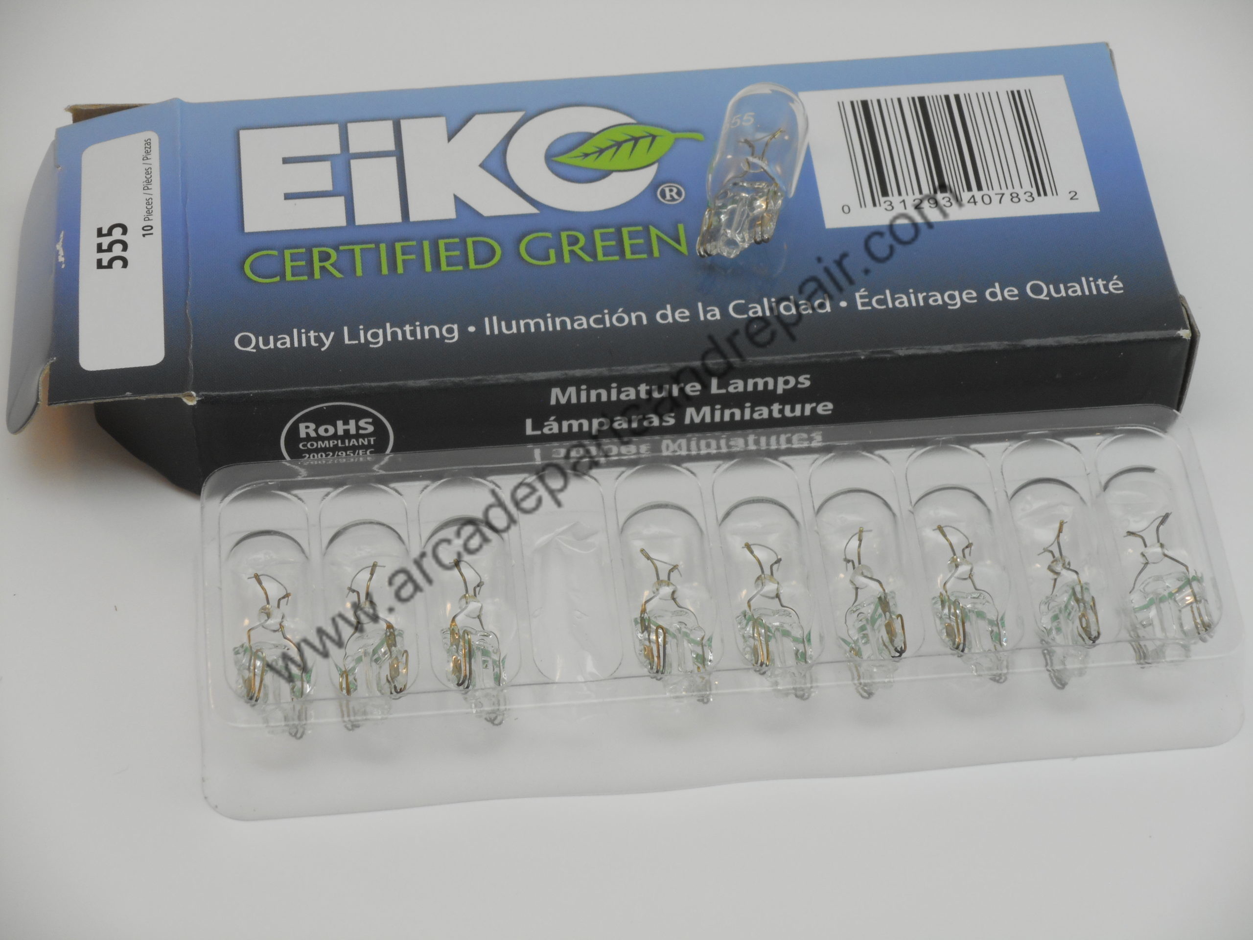 555 Bulbs (10 Pack Box)