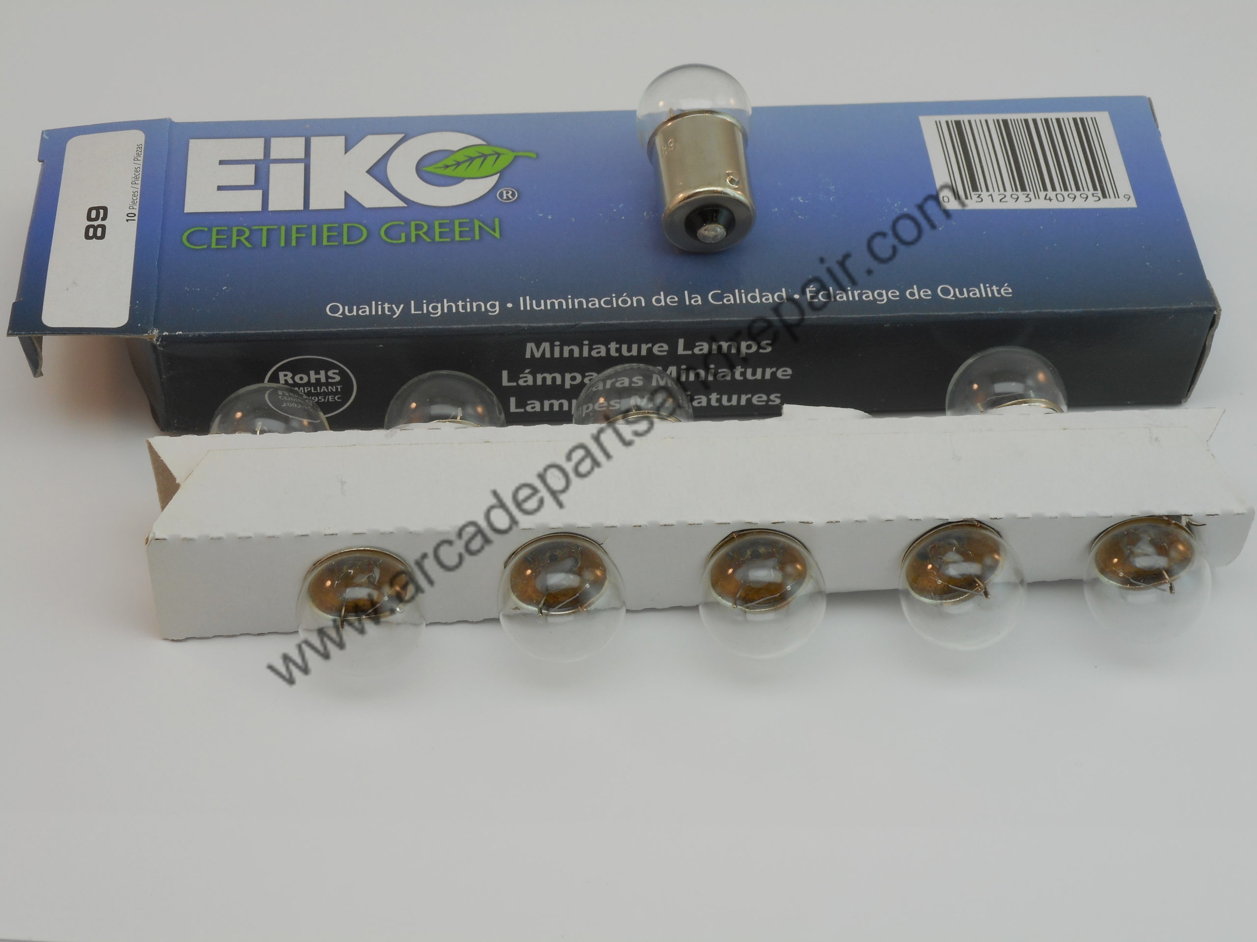 89 Bulbs (10 Pack Box)