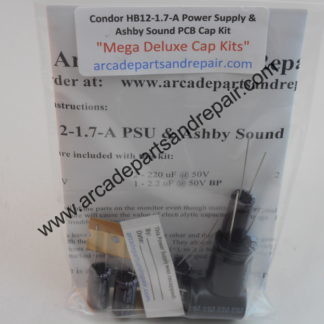 Condor HB12-1.7-A PSU & Ashby Sound PCB Cap Kit 105C Nichicon