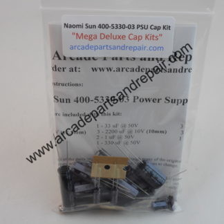 Naomi Sun PSU Model 400-5330-03 Cap Kit 105C Nichicon