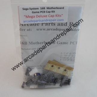 Sega System 16B Motherboard Game PCB Cap Kit 105C Nichicon