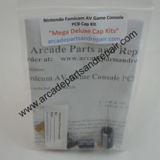 Nintendo Famicom AV Game PCB Cap Kit 105C Nichicon
