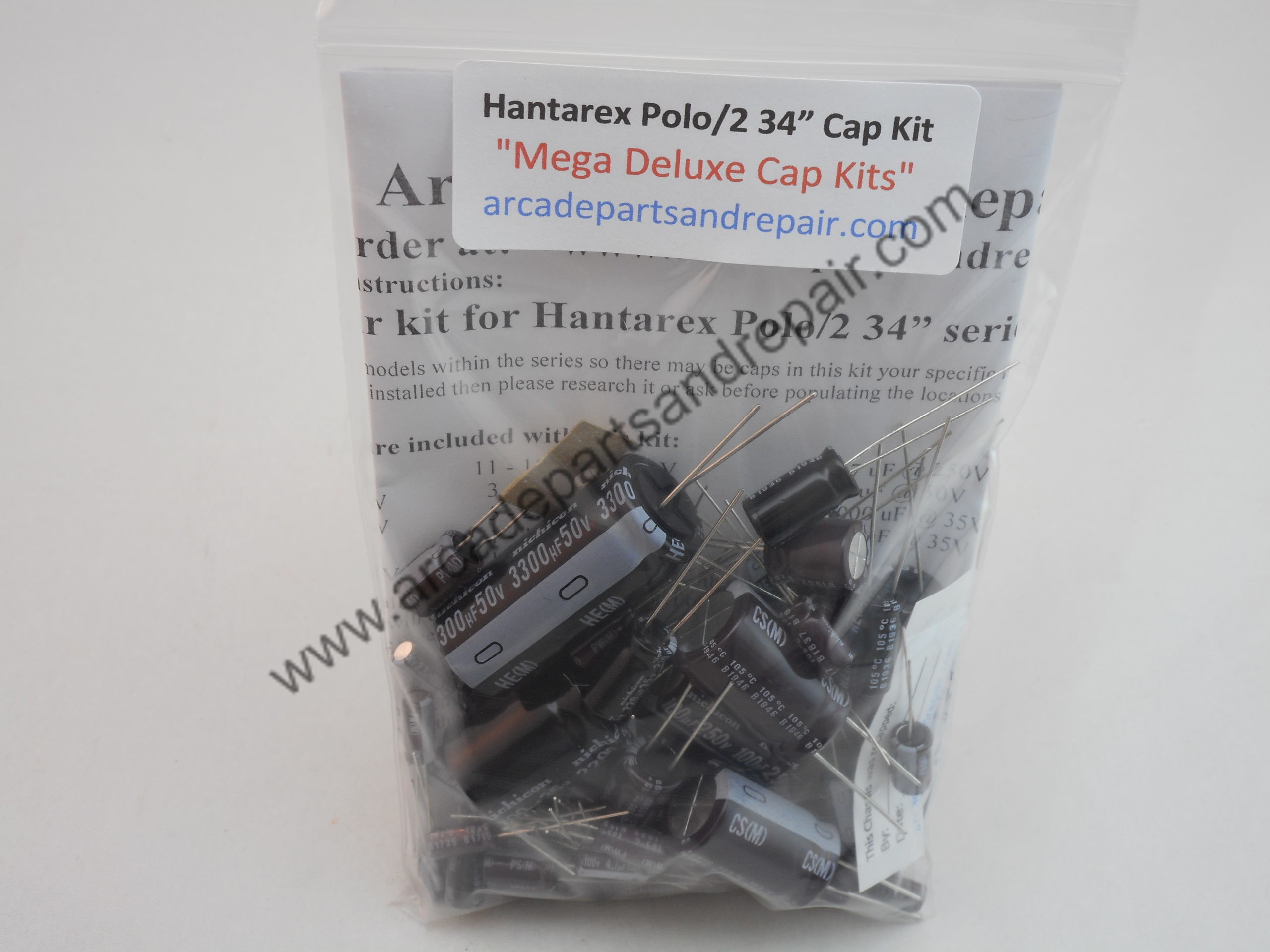 Hantarex Polo/2 34″ Monitor Cap Kit 105C Nichicon