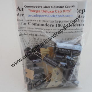 Commodore 1802 Goldstar Monitor Cap Kit 105C Nichicon