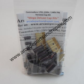 Commodore 1701 PAL Version Cap Kit 105C Nichicon