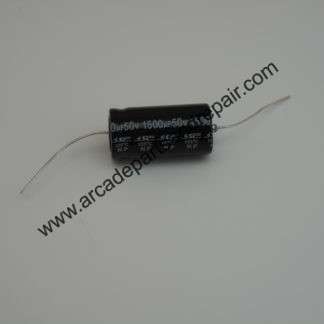 1500uF 50V Non-Polar Capacitor 105C Axial DF 5%