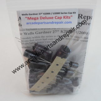 Wells Gardner 27" U2000 / K2000 Monitor Cap Kit 105C Nichicon