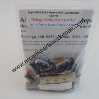 Sega 200-5239 / Nanao MS2-15S Monitor Cap Kit 105C Nichicon