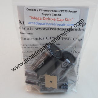 Condor / Cinematronics CP573 PSU 105C Cap Kit