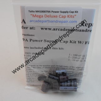 Taito M4100079A Power Supply Cap Kit Including Filter Cap 105C Nichicon