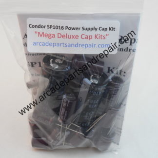 Condor SP1016 Power Supply Cap Kit W/ 2 Filter Caps 105C Nichicon