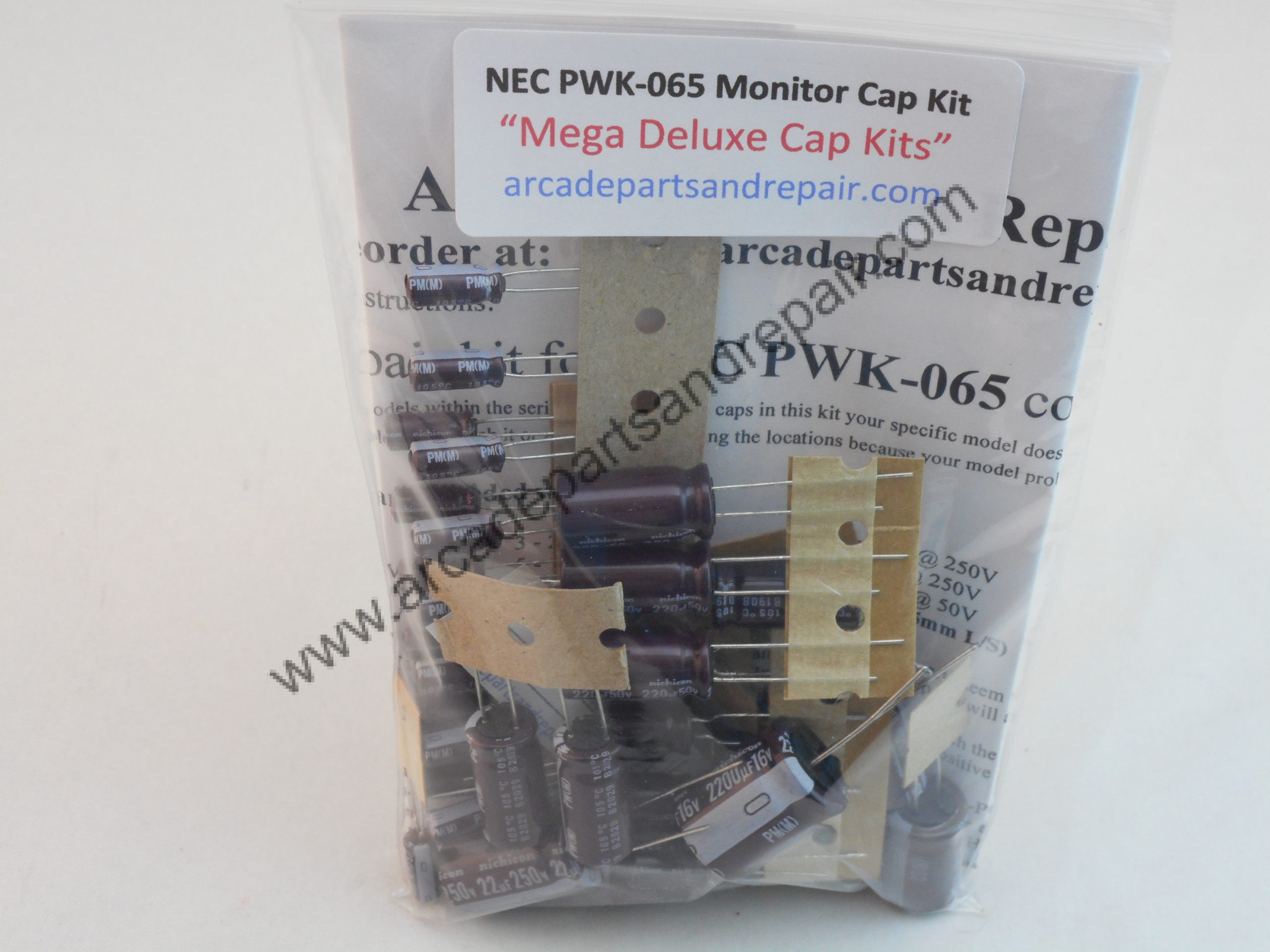 NEC PWK-065 Monitor Cap Kit 105C Nichicon