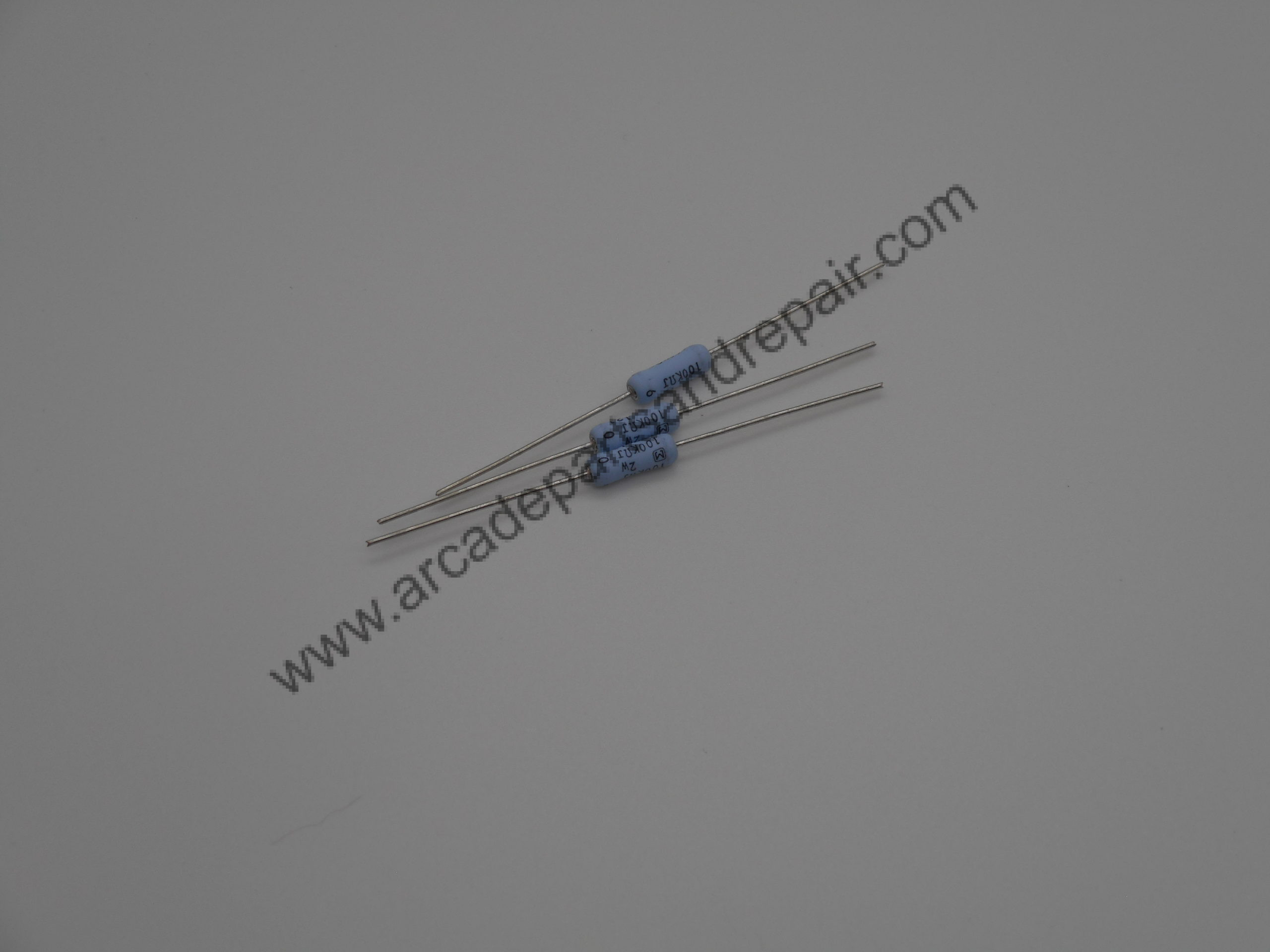 100K OHM 2 WATT METAL OXIDE POWER RESISTOR (3 pieces) (R1128)