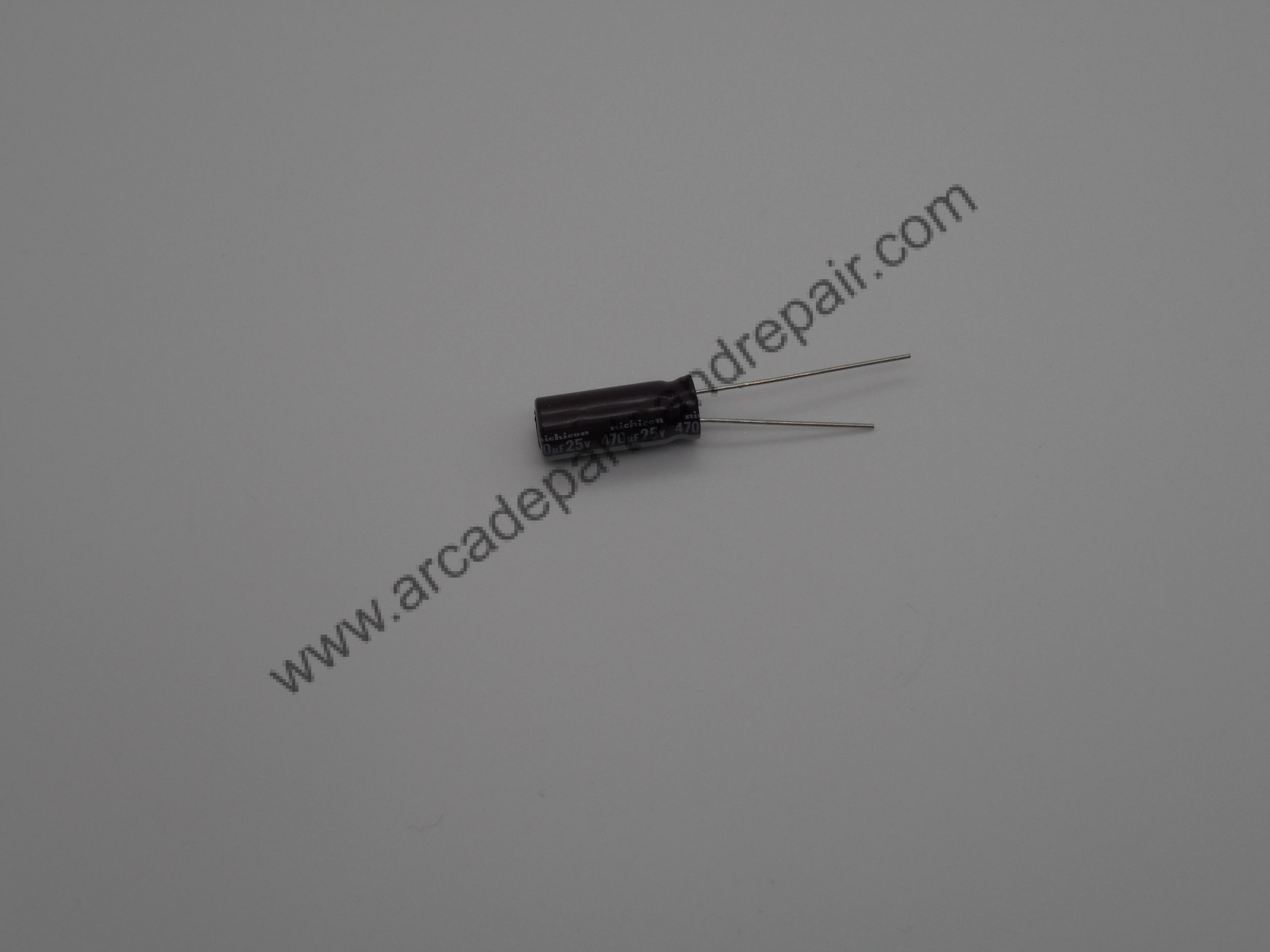 470uF 25V Nichicon 105C Radial Capacitor