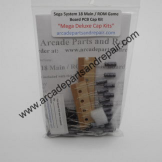 Sega System 18 Main / Rom Game Board PCB Cap Kit 105C Nichicon
