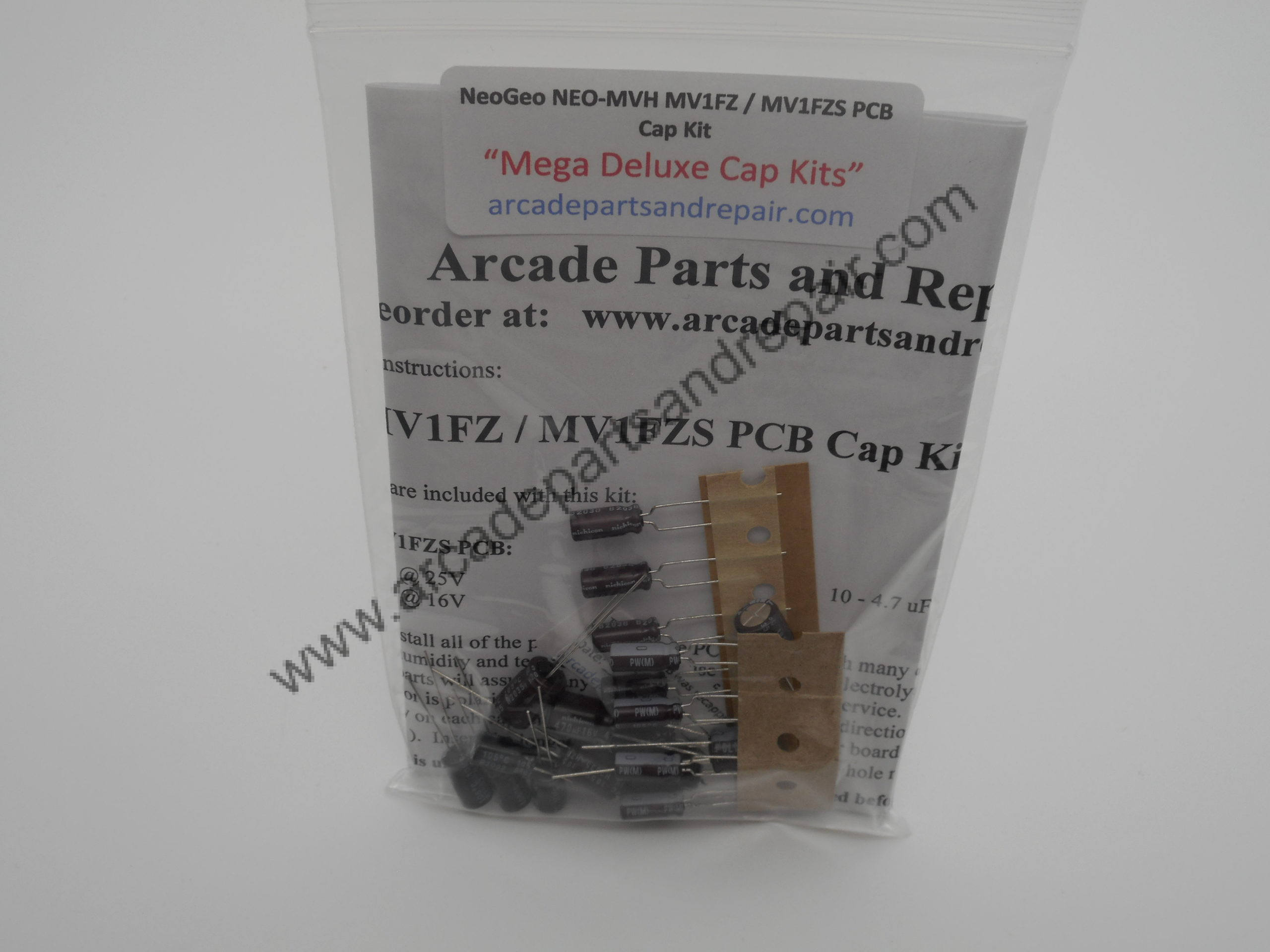NEO-MVH MV1FZ / MV1FZS PCB Complete PCB Cap Kit 105C Nichicon