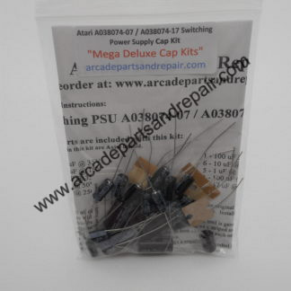 Atari A038074-07 / A038074-17 Switching PSU 105C Nichicon Cap Kit