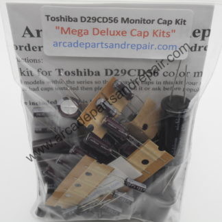Toshiba D29CD56 Monitor Cap Kit 105C Nichicon