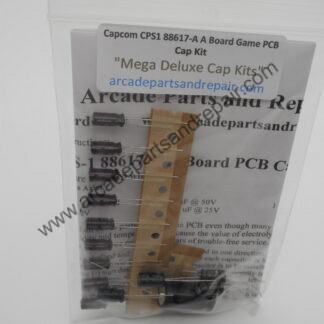 Capcom CPS-1 88617-A A Board PCB 105C Cap Kit
