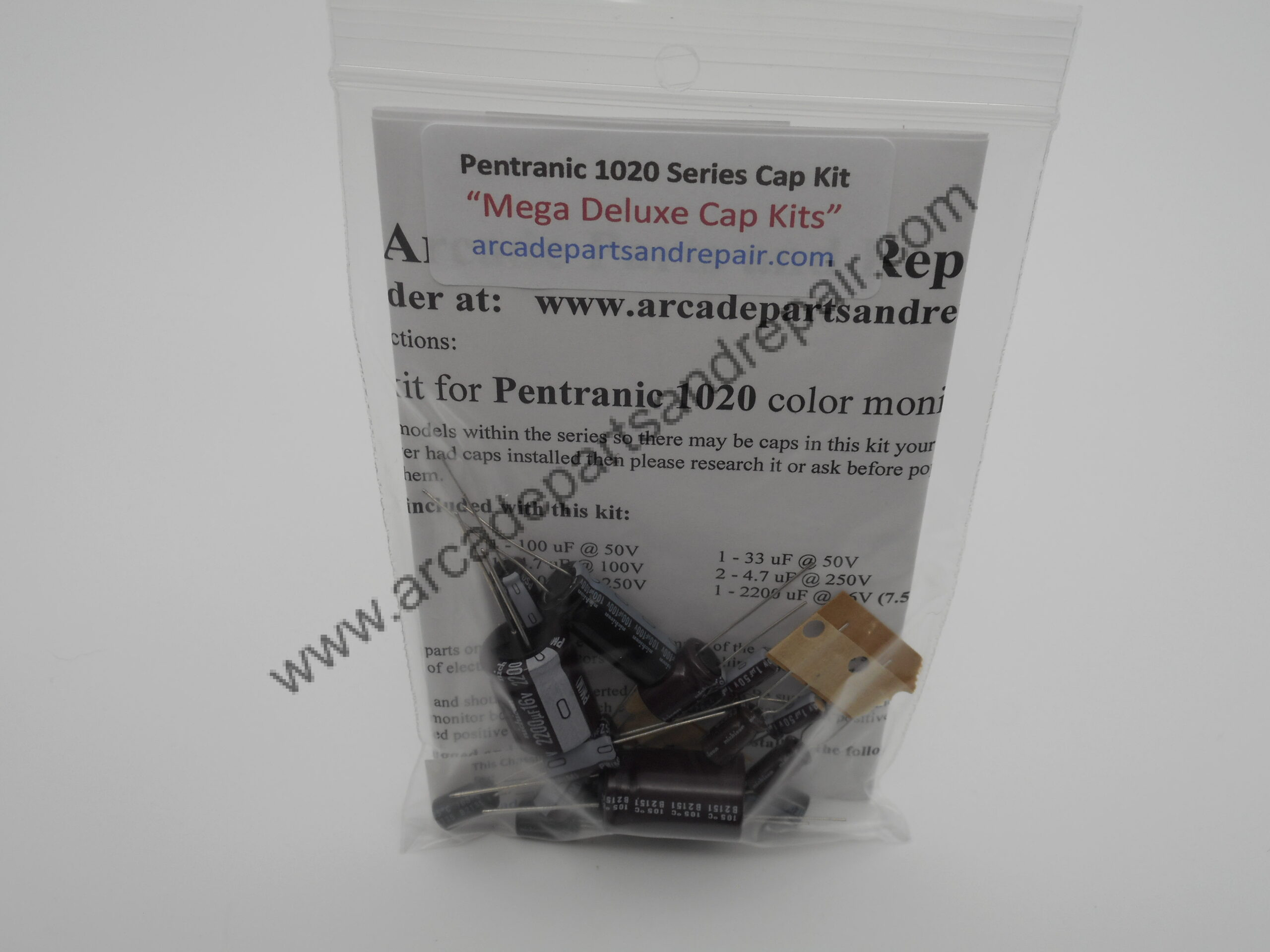 Pentranic 1020 Monitor Cap Kit 105C Nichicon