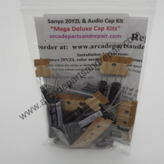Sanyo 20-YZL & Audio Board Cap Kit 105C Nichicon