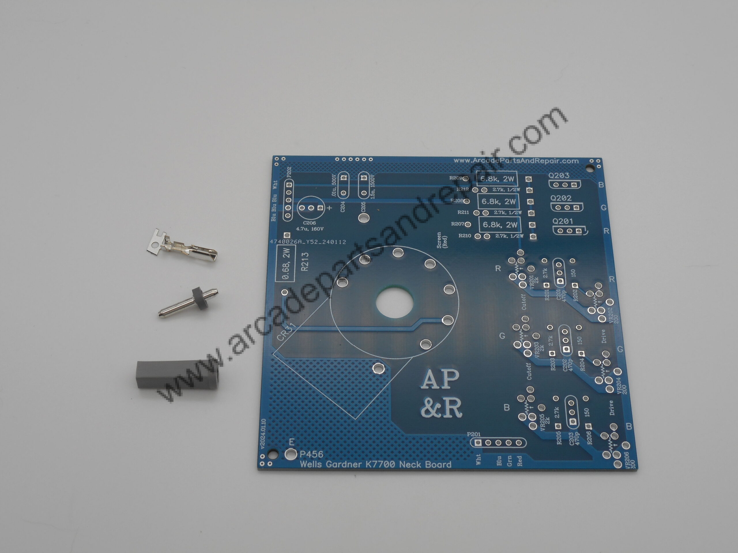 Wells Gardner K7000 P456 (CR-31) Neck PCB Kit (PC1034)