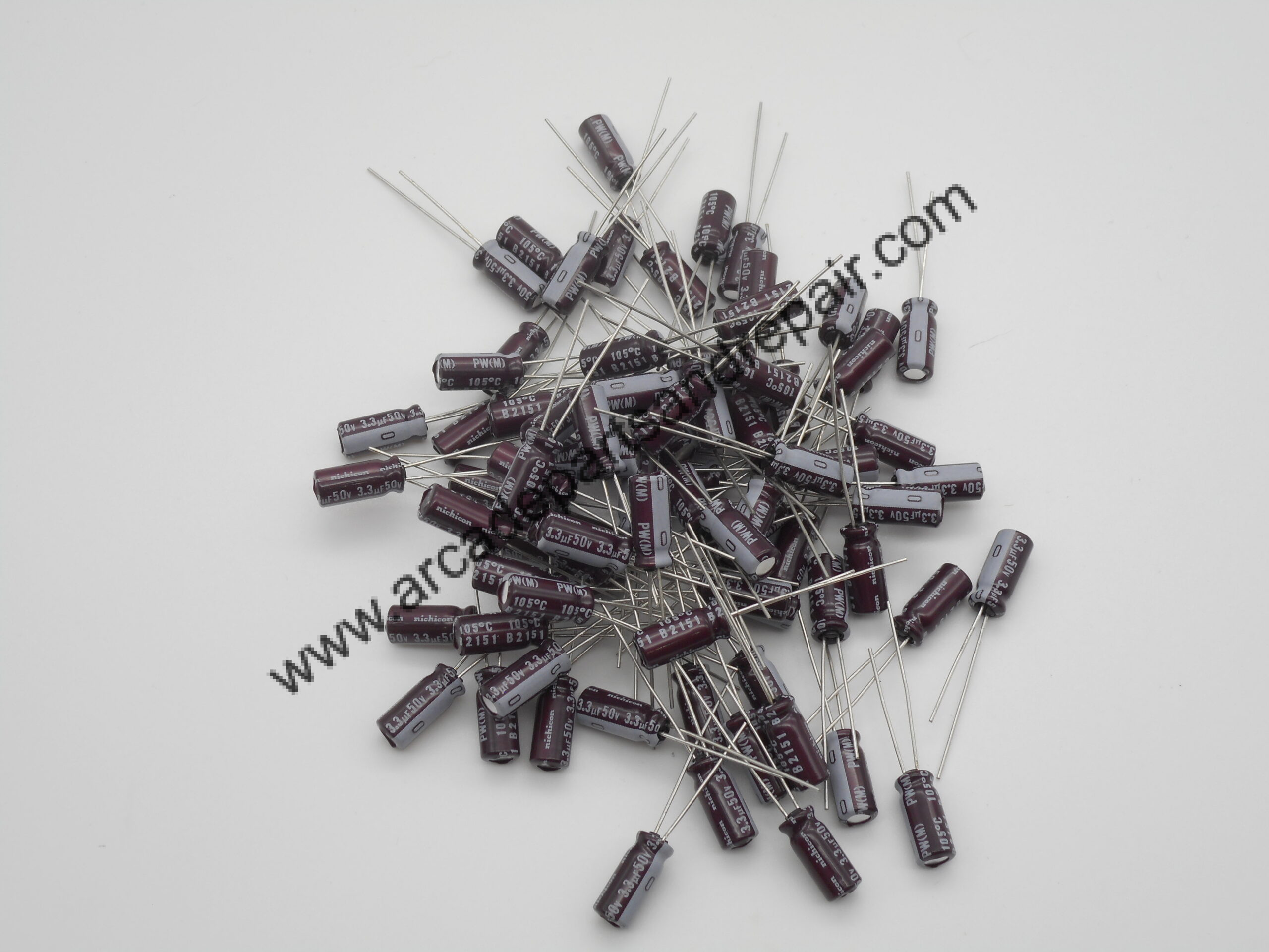 3.3uF 50V 105C Nichicon (100 Pack)