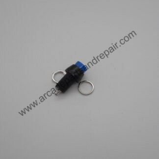 Game Player Start Button Switch Blue 10mm Momentary (SW1038)