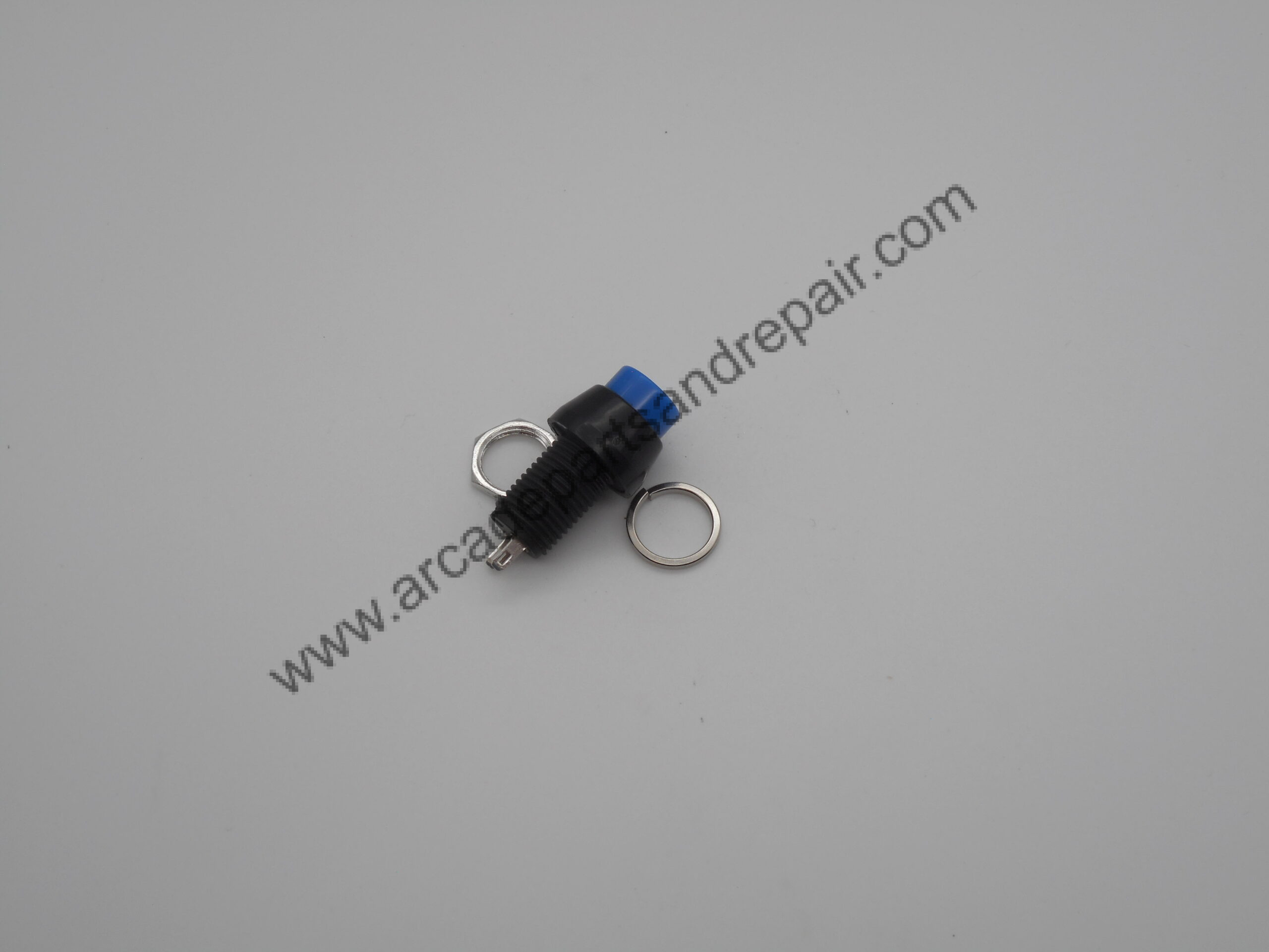Game Player Start Button Switch Blue 10mm Momentary (SW1038)