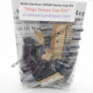 Wells Gardner D9500 Monitor Cap Kit 105C Nichicon